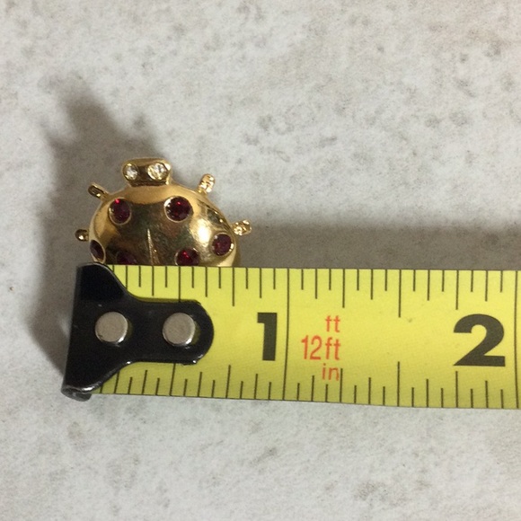 NWT Gold with red ladybug pin - Picture 6 of 7